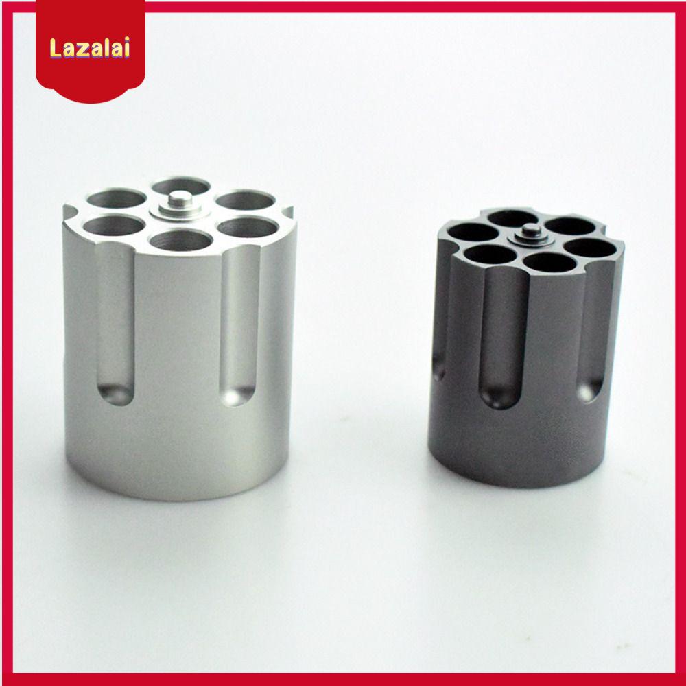 LAZALAI Xi lanh Hộp đựng bút Chống trượt Nhôm Hộp đựng bút để bàn Giá đỡ đồ dùng để bàn Hộp đựng bút chì Văn phòng