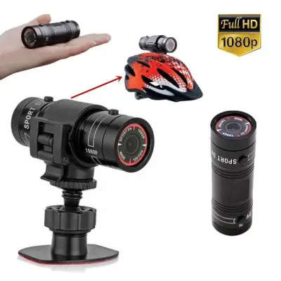 F9 Mini Bike Camera HD Motorcycle Helmet Sports Action Camera Video DV Camcorder Full HD 1080p Car Video Recorder