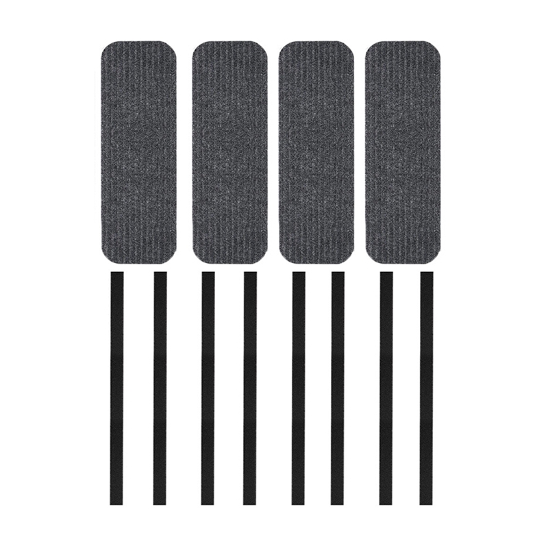 4 Pcs RV Step Covers Rug19.5X7.5 Inch Inch Adhesive RV Stair Covers Mobile Home Step Mats Replacement Parts Accessories for , Step