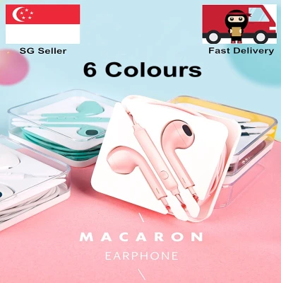 🍬 Wired Earphones with Mic Headset Wired with Microphone Sports Earphones Samsung iphone Huawei Xiaomi Ear Phone Gaming Earpiece Noise Cancelling Earphones