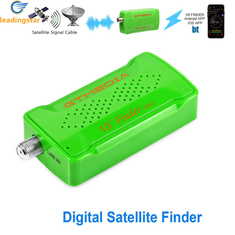 LeadingStar Fast Delivery Gtmedia V8 Finder Bt03 Satellite Finder Meter Compatible For Android Ios Bluetooth-compatible Satfinder ราคา 571 บาท*ส่งฟรี