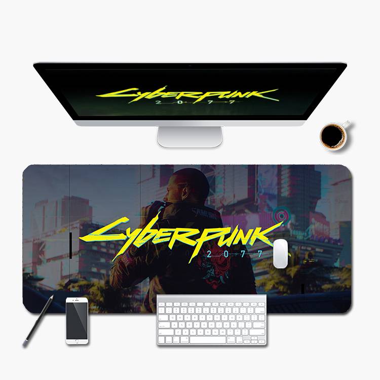 Anime Chuột Pad Cyberpunk 2077 Chuột Pad Máy tính Pad Chuột siêu lớn Pad