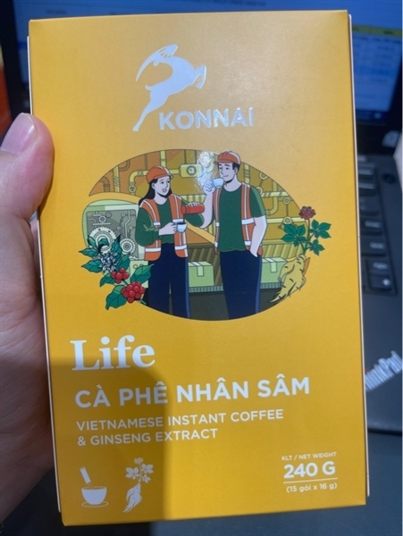 Cà phê nhân sâm 256g