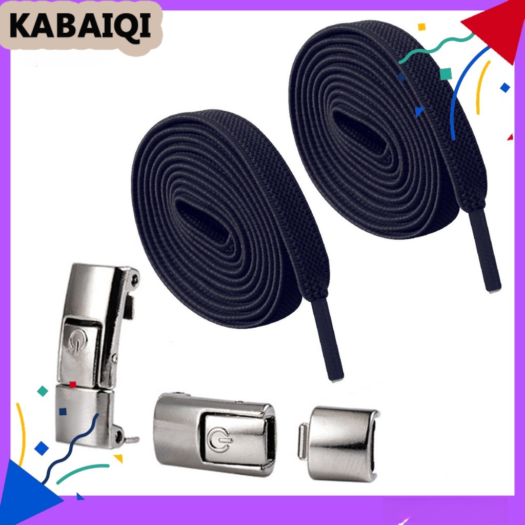 KABAIQI ตัวล็อครองเท้าขี้เกียจแบบไม่ยึด2ชุดพร้อมตัวล็อคโลหะที่ถอดออกได้อย่างรวดเร็วเหมาะสำหรับผู้สูงอายุและเด็ก ราคา 23 บาท*ส่งฟรี