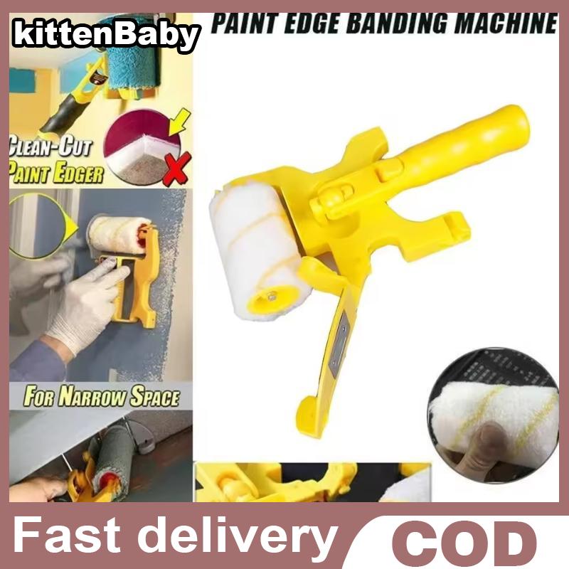 kittenBaby New Profesional Tường Sơn Con Lăn Thiết Lập Đa Chức Năng Làm Sạch Cắt Edger Sơn Cán Bàn Chải Cho Bức Tranh Tường Công Cụ Điều Trị Giá 169,507 Đồng*Miễn phí vận chuyển