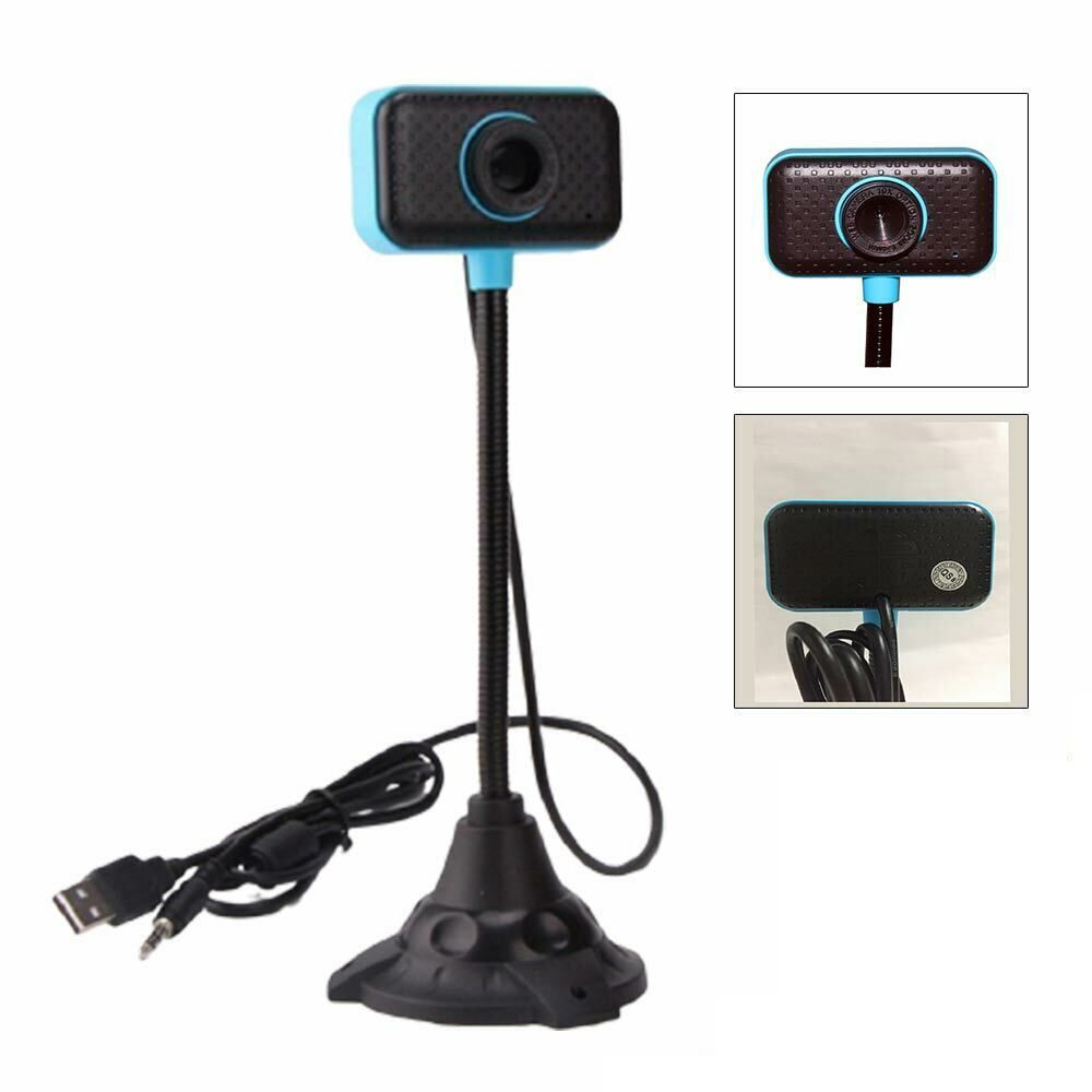 Newane Web Cam điều chỉnh Camera cho máy tính để bàn USB 2.0 Webcam Clip-on Camera cho máy tính