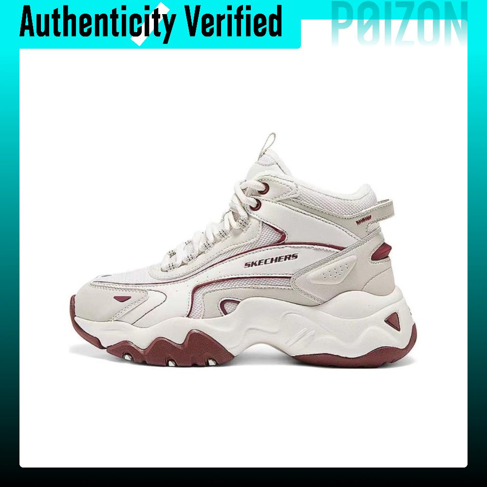 รองเท้าผ้าใบ รองเท้าลำลองผู้หญิง Skechers D'LITES 3.0 High top Casual รองเท้าผู้หญิง Ecru 168015-OFWR ราคา 9,367 บาท*ส่งฟรี