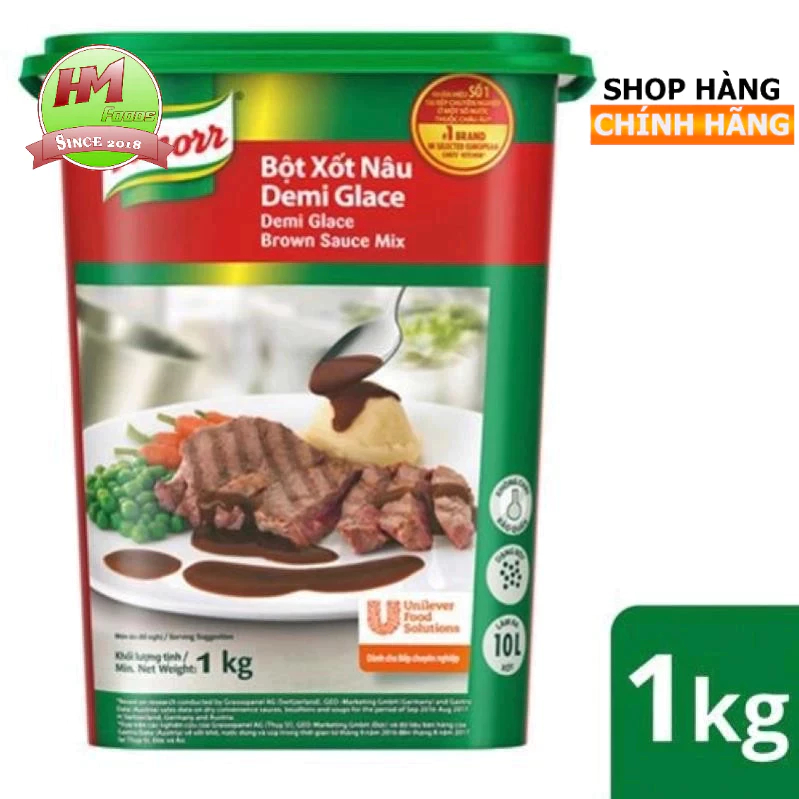 XỐT NÂU DEMI GLACE KNORR GÓI NHỎ 100GR | home made foods