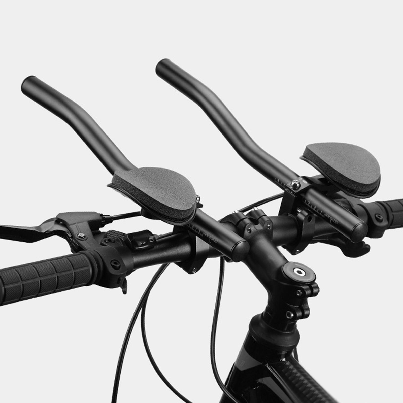 Bike Rest Handlebars Aero Bars TT Bar Bicycle Arm Rest for 31.8/26/25.4mm Clamps