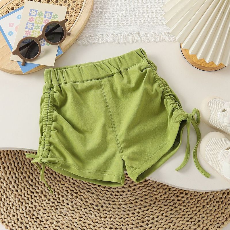 Hobibear Trẻ Em Của Quần Short quần đùi nữ Giản Dị Quần Short Dây Rút quần đùi mỏng