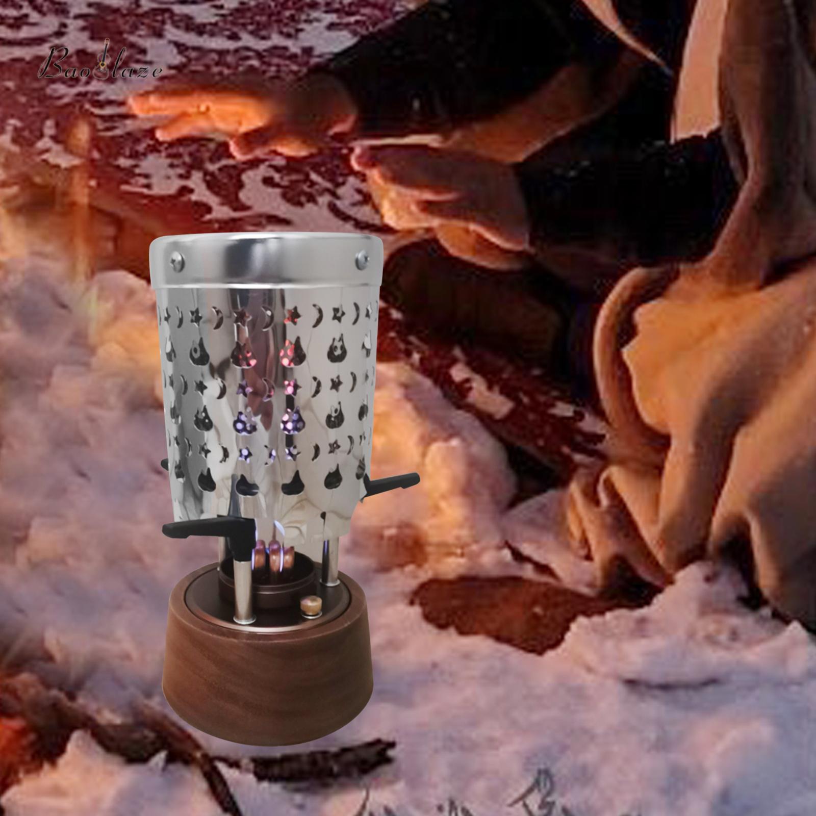 Baoblaze Camping Heater Cover Warming Furnaces Hood Attachment Tent Heating Cover Mini for Barbecue Backpacking Backyard Garden Traveling ราคา 326 บาท*ส่งฟรี