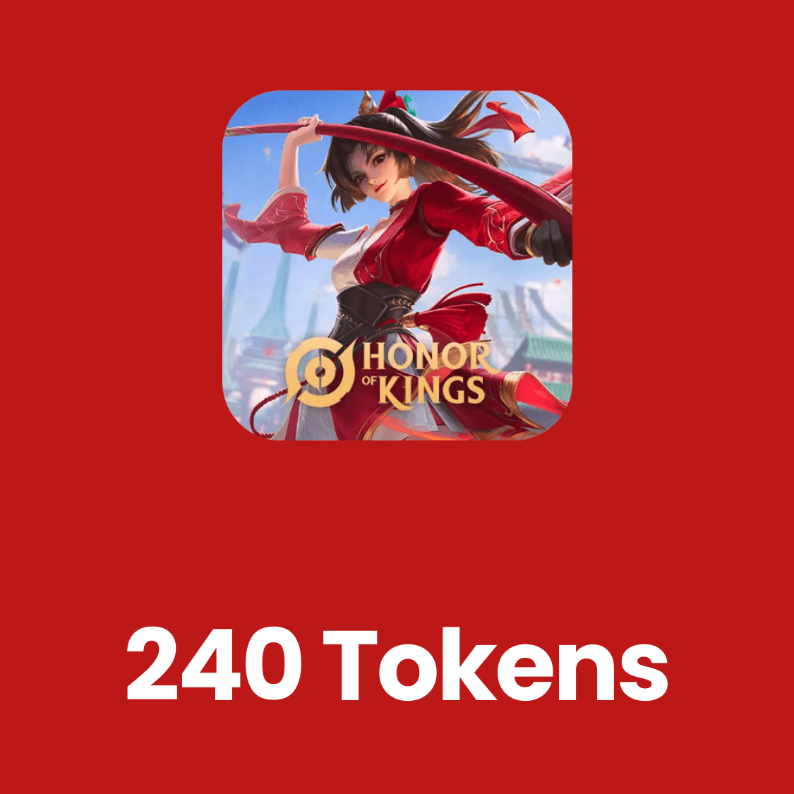 Honor of Kings 240 Tokens ราคา 103 บาท*ส่งฟรี