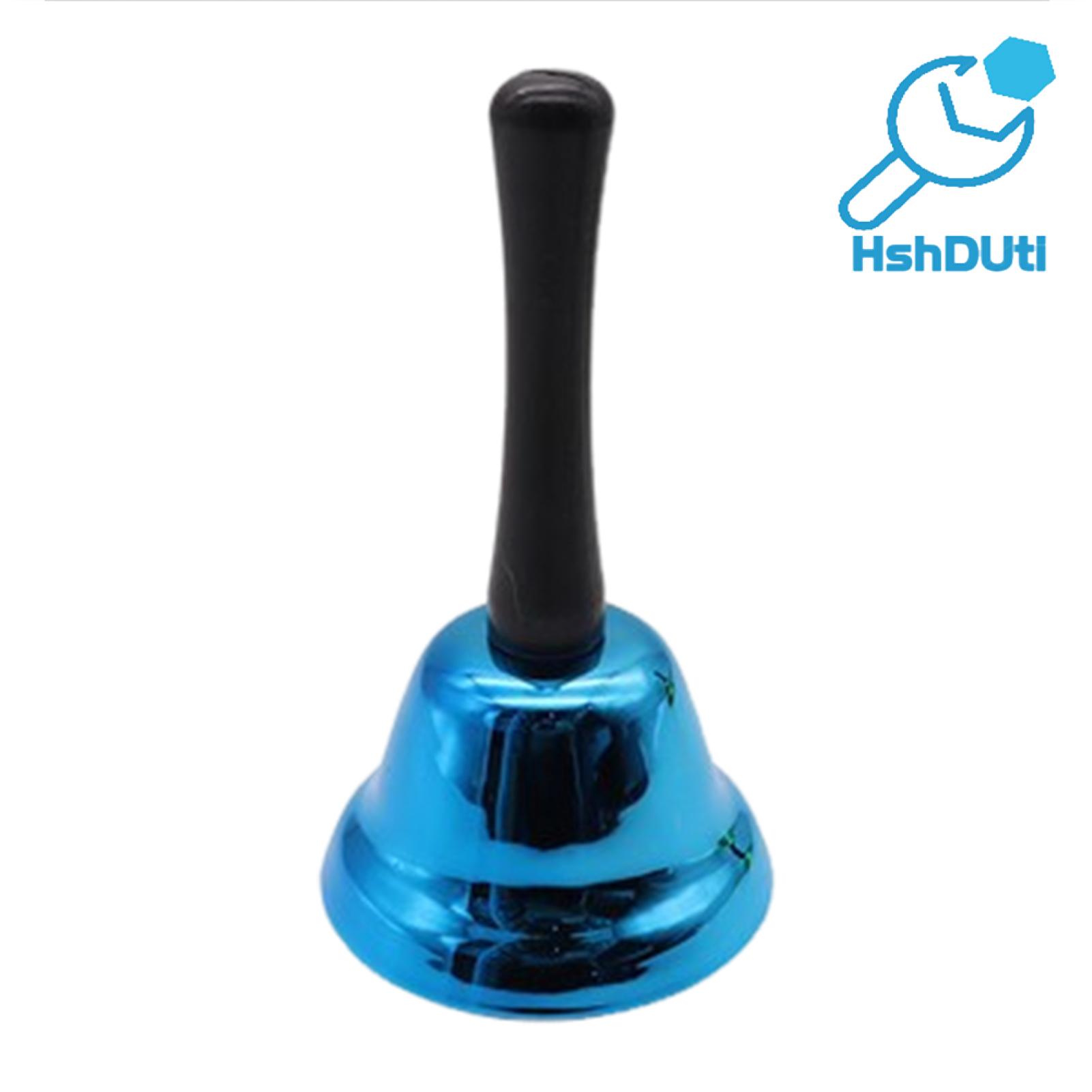 Fosdpa1 Metal Hand Bell Vintage Hand Bell Vintage Heavy Duty Alloy Hand Bell with Plastic Handle – Super Loud Wedding Meditation Animal Training Dinner Service Teaching Call Bell for Asia ราคา 111 บาท*ส่งฟรี