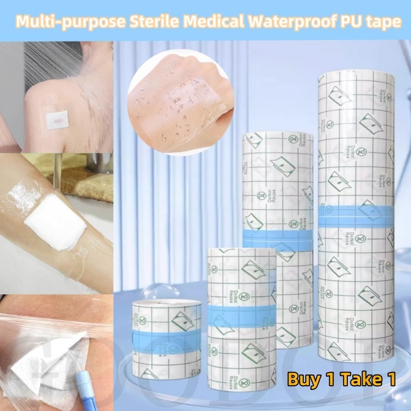 Tegaderm Waterproof Surgical Tape - Sterile Transparent Medical Tape