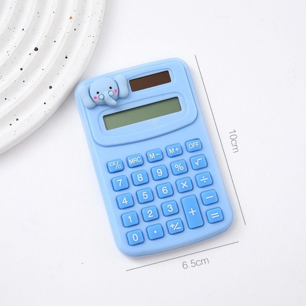 CROSSTIME Động vật hoạt hình Máy tính mini cầm tay dễ thương 8 chữ số Trọng lượng nhẹ Máy tính hoạt hình dễ thương Tính toán thuận tiện Nhỏ Làm việc văn phòng - 9