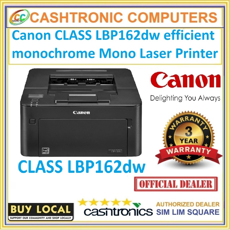 Canon CLASS LBP162dw efficient monochrome Mono Laser Printer - 3 Years Warranty Singapore