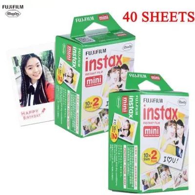 Fujifilm Instax Mini Plain Film 2 Twin Pack
