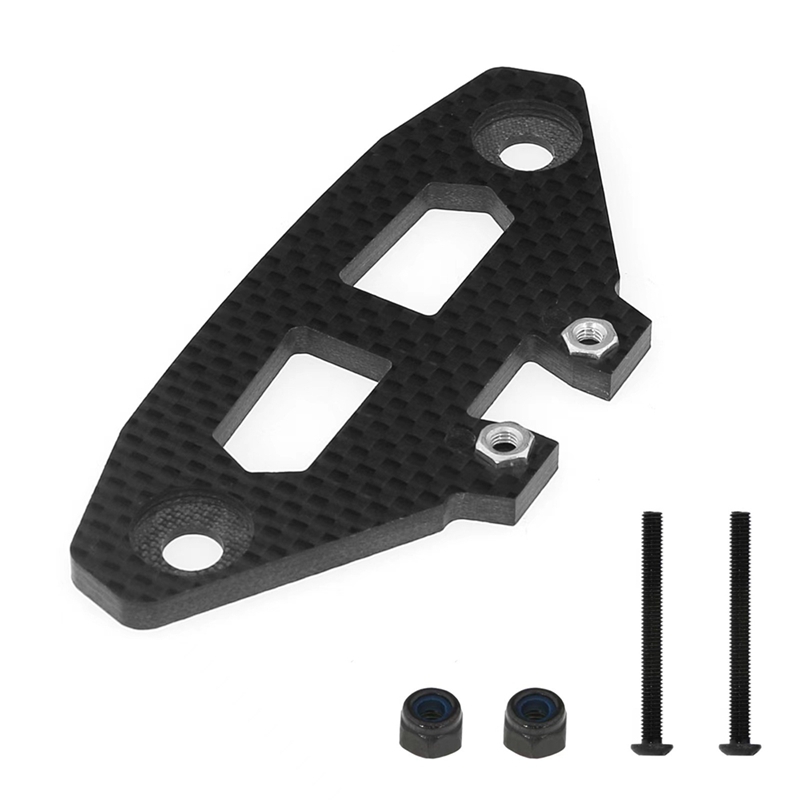 Carbon Fiber Front Bumper Plate for XV02 XV-02 Pro 58707 1/10 RC Car Upgrades Parts Accessories