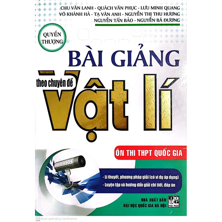 Bài Giảng Theo Chuyên Đề Vật Lí Quyển Thượng ( HA )