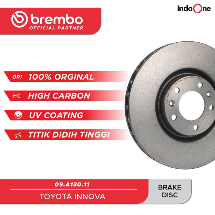 BRAKE DISC/PIRINGAN BREMBO TOYOTA INNOVA - 09 A130 11 - ForUs Mart Harga 1,060,000 rupiah*Gratis Ongkir