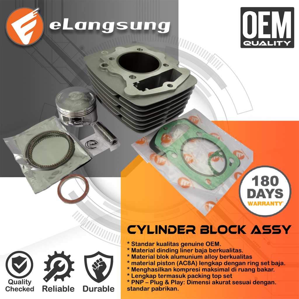 Blok Piston Set GL Pro Neotech Bergaransi 180 Hari - eLangsung Harga 632,900 rupiah*Gratis Ongkir