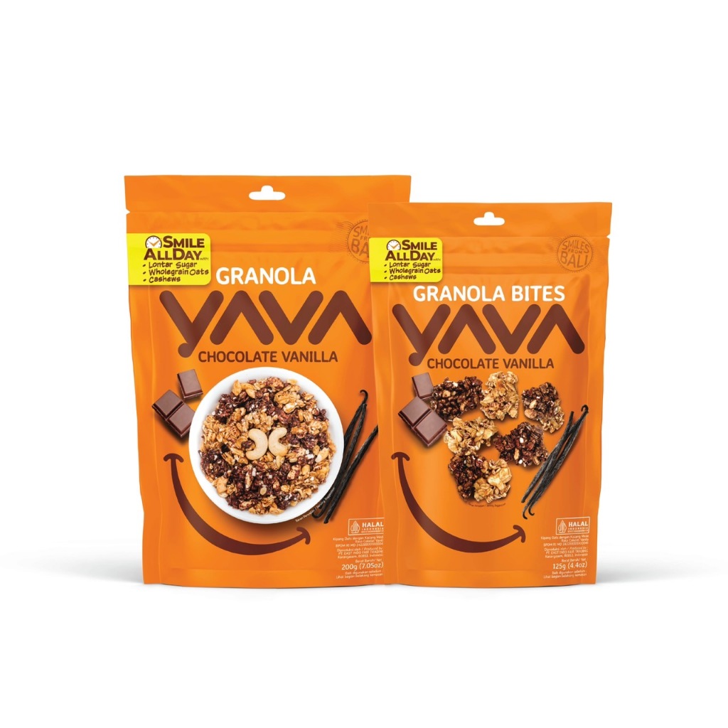 Duo Set / Granola Vanilla 200g. x 1 ชิ้น + Granola Bites Vanilla125g. x 1 ชิ้น ราคา 209 บาท*ส่งฟรี