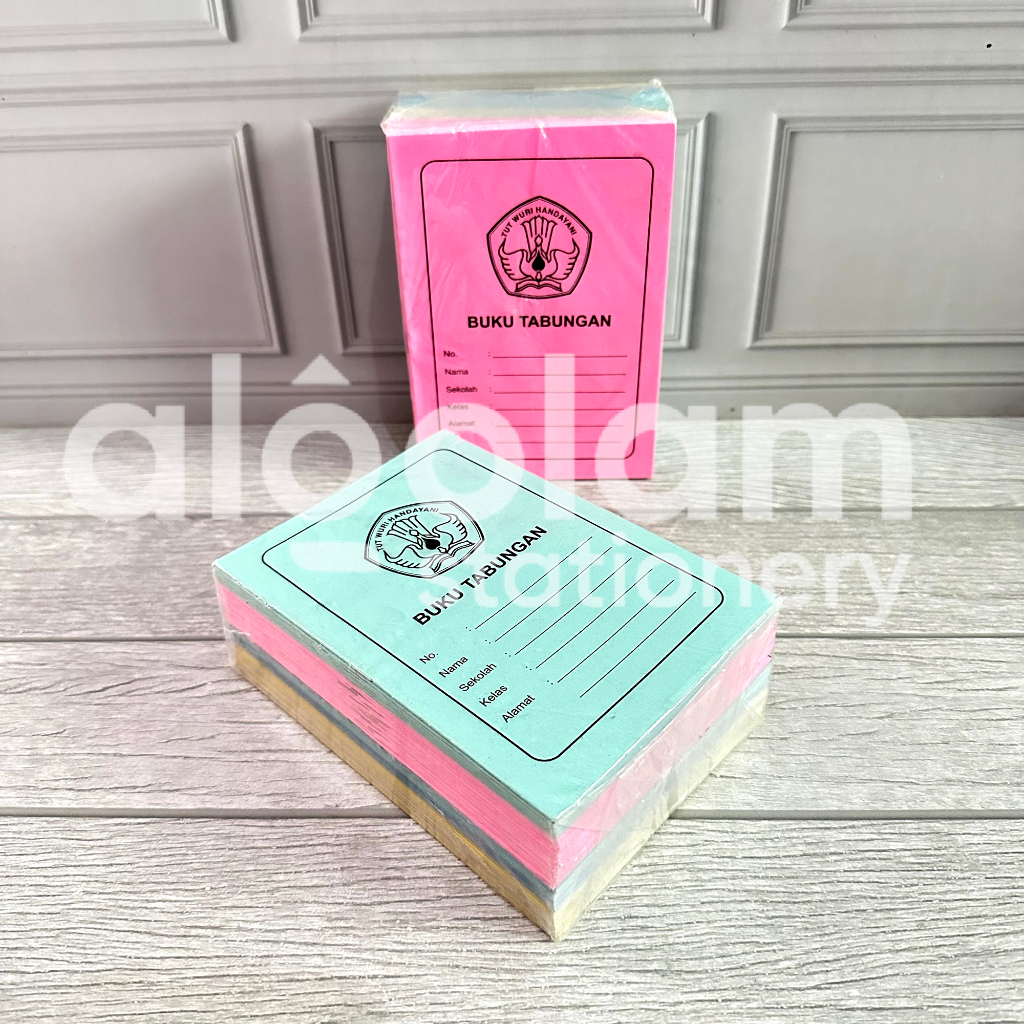 SATU PACK ( 50 PCS ) Buku Tabungan Anak Sekolah