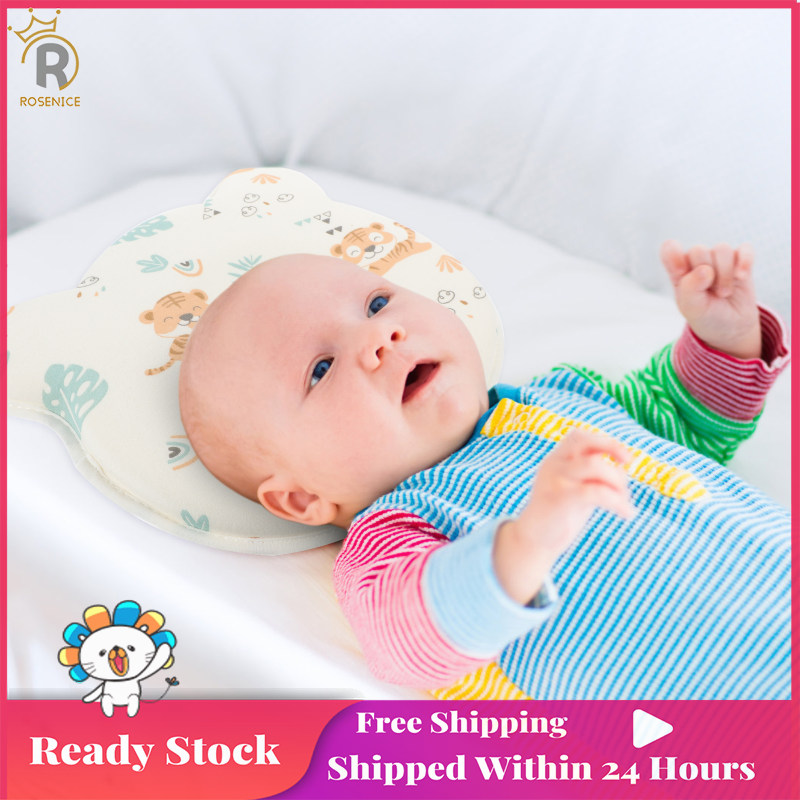 ROSENICE Exquisite Decorative Safe Creative Excellent Chic Breathable Toddler Heads Pillow Baby Heads Support Pillow Infant Pillow Toddler Heads Support Pillow Heads Shaping Pillow Baby Pillow Baby Heads Shaping Pillow for Infant Toddler