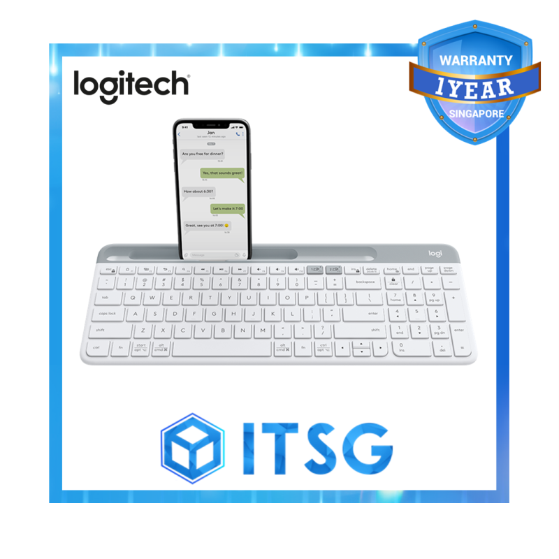 Logitech K580 Slim Wireless Multi-Device Keyboard Singapore