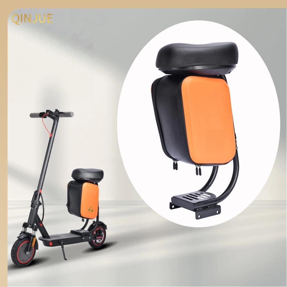 QINJUE Mềm mại Ghế xe tay ga điện Đa chức năng Giảm xóc Ghế ngồi xe tay ga  Bề  chống thấm Phụ tùng xe tay ga