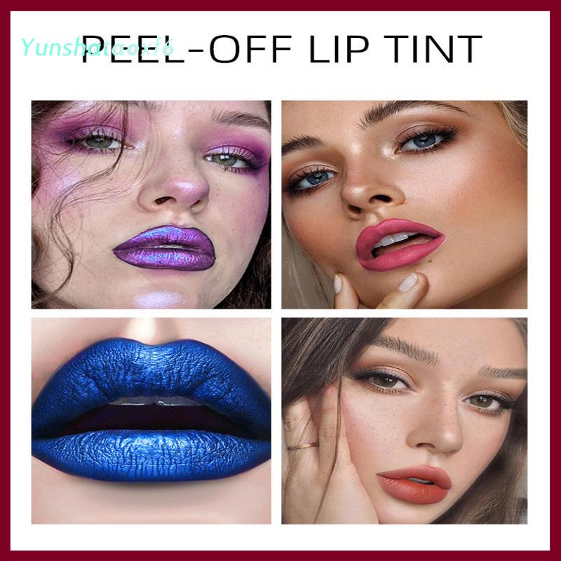 yunshataoxf Dimshow lột môi vết lộ lâu dài không thấm nước môi tint chuyển bằng chứng không dính cup tự nhiên môi vết mỹ phẩm