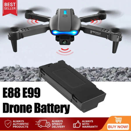 MONQIQI E88 PRO 1800mAh LiPo Drone Battery 3.7V