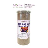 Bột gạo lứt mè đen nếp cẩm Mộc Lan thực phẩm giảm cân bổ sung dinh dưỡng - 250g 500g