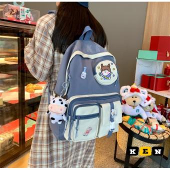 Balo ulzzang nam nữ đi học chống thấm túi nhỏ giá rẻ (không kèm móc bò) BAG U GOC295 MP KEN