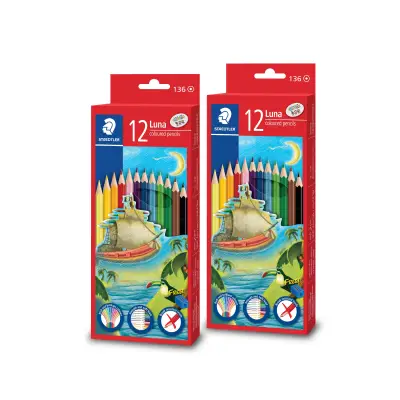 STAEDTLER LUNA Colour Pencil 12 colors [Twin Pack] / Art & Craft