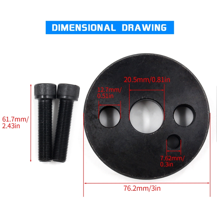 For Dodge Cummins 5046 Crankshaft Wear Sleeve + 1388 Front Cover Crankshaft Seal Installation Tool 124453+124388 Giá 595,000 Đồng*Miễn phí vận chuyển