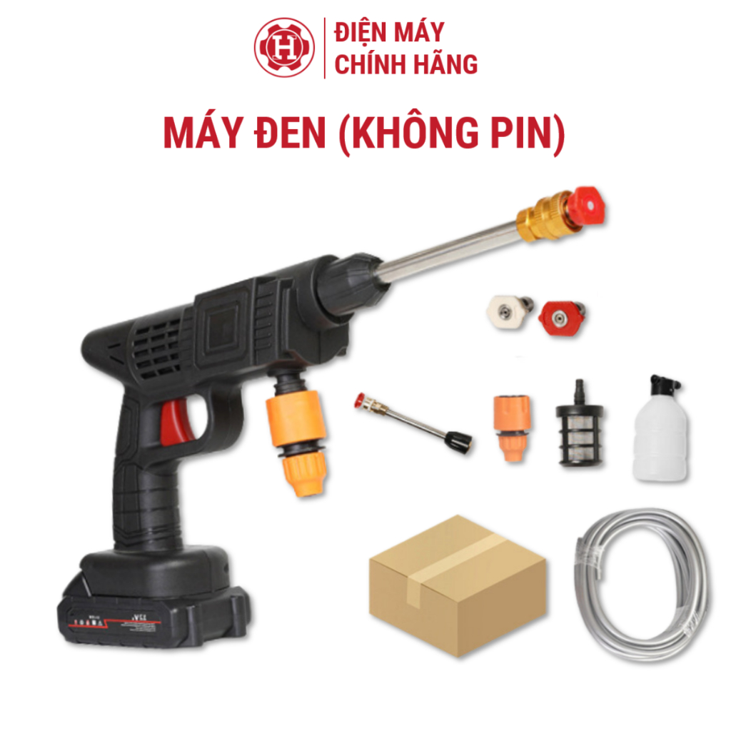 Máy rửa xe áp lực cao không dây MDHL 300W - Dung lượng pin lớn, trọng lượng nhẹ 2.5kg