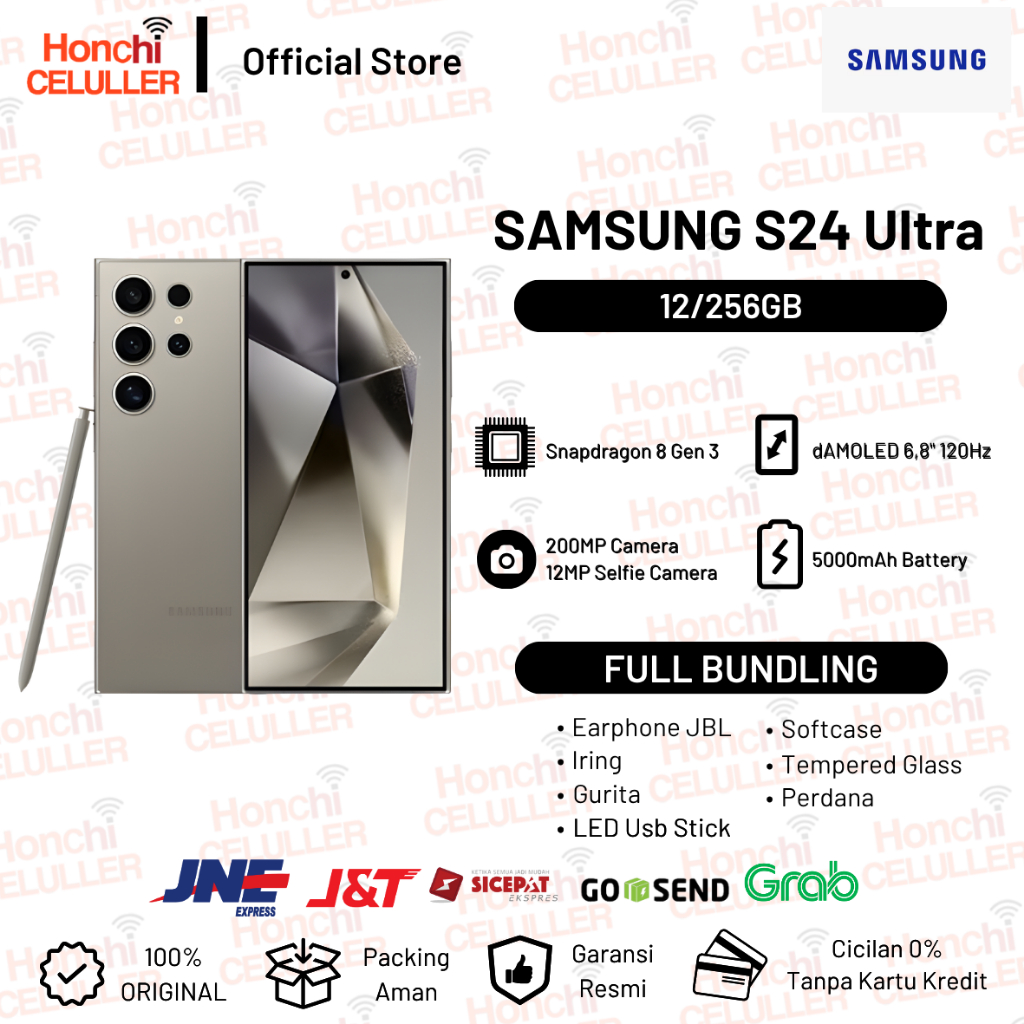 Samsung Galaxy S24 Ultra 5G 12/256GB Garansi Resmi SEIN Harga  21,999,000 Ringgit*Penghantaran Percuma