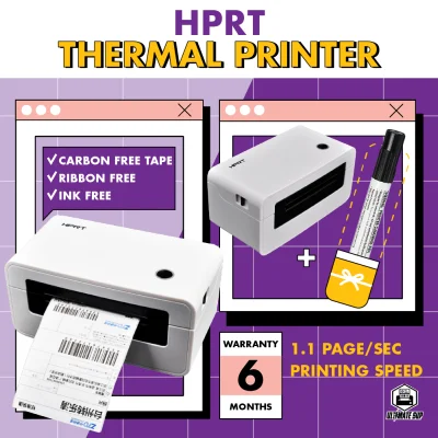 Thermal Printer HPRT N41 Label | Barcode Printer with Bluetooth & USB