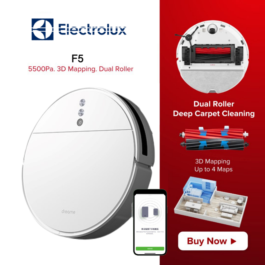 ของแท้เท่านั้น**Robot Vacuum Mop F5/DB300 หุ่นยนต์กวาด เครื่องดูดฝุ่น ดูดแรง 5000Pa โหมดคู่ดูดฝุ่น/ถูพื้น ราคา 1,899 บาท*ส่งฟรี