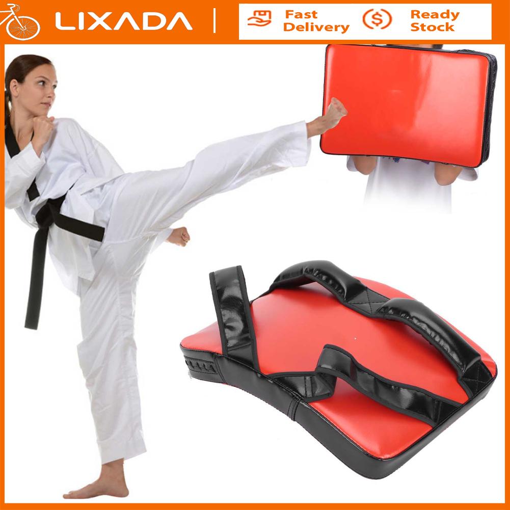 Snnozy Taekwondo Đá quyền anh Pad mục tiêu chân võ thuật miếng đệm luyện tập tập chân Kích thước nhỏ (màu đỏ)