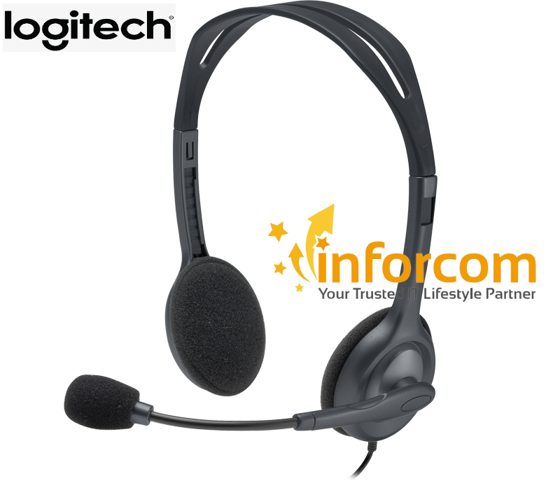 Logitech H111 Stereo 3.5mm Multi-Device Headset with Microphone Singapore