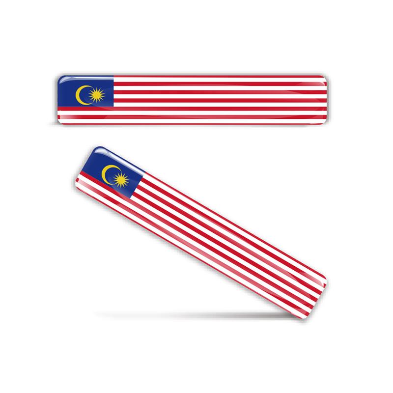 3D Reflective National Flag Sticker Motorcycle Accessories Car Waterproof Decal British Italy USA France Russia Spain Brazil Thailand Vietnam The Philippines Malaysia Singapore Chile ukraine Germany Canada