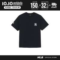 MLB เสื้อยืด ยูนิเซ็กซ์ Basic Street Back Lettering Over Fit T-Shirts รุ่น 3ATSB1063 50BKS สีดำ