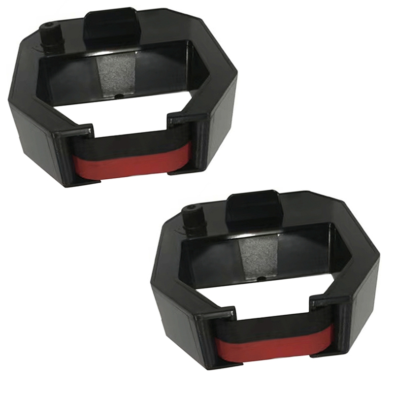 Time Attendance Machine Ribbon Attendance Clock Punch Ribbon for Electronic Timer 2Pcs