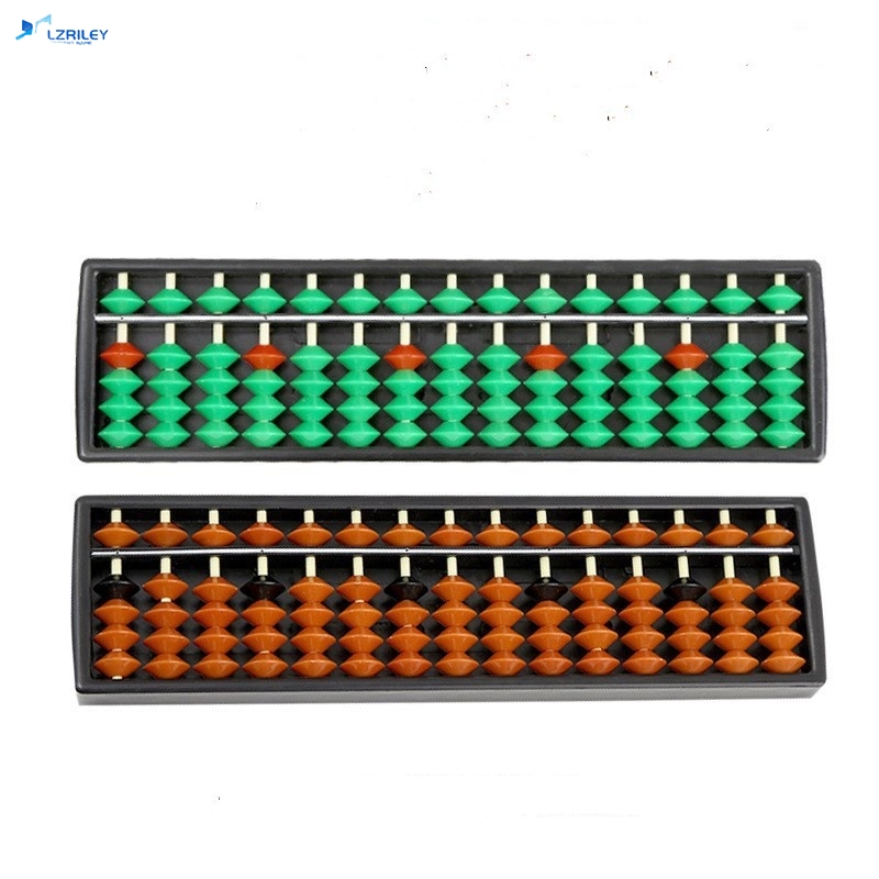 Lzriley Fast Delivery Kids Abacus 15 Digits Arithmetic Abacus Kids Maths