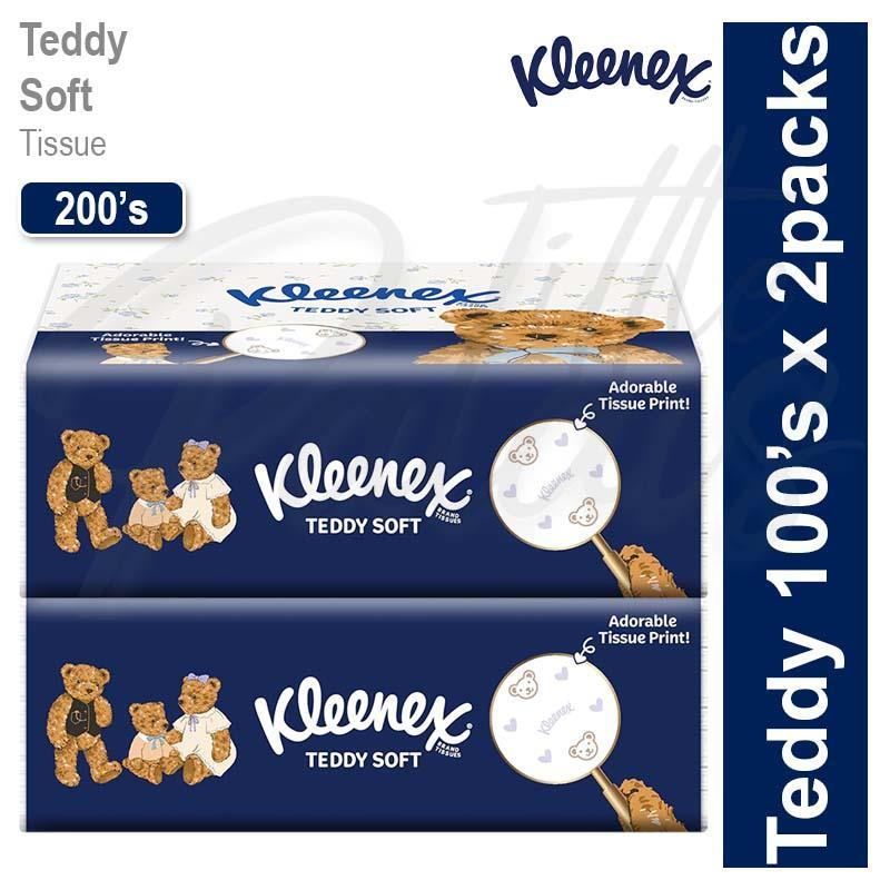 HOPPI KLEENEX Soft Baby Tissue Wipes Tisu Muka Bayi