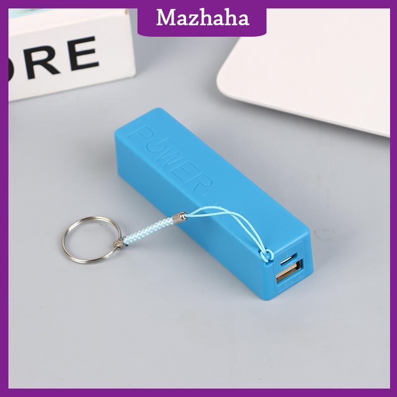 Mazhaha Điện thoại di động ngân hàng sạc pin gói cho trường hợp tự làm hộp Protable đầy màu sắc stroage hộp - 3