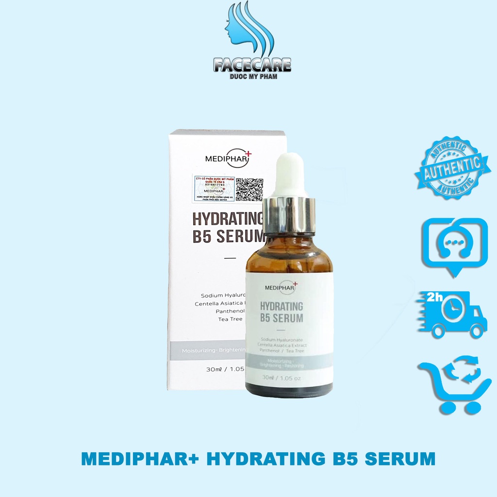 Serum b5 mediphar tinh chất dưỡng ẩm phục hồi sáng da cấp nước