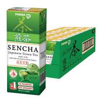 Pokka Sencha Japanese Green Tea No Sugar (24 x 250ML) - Case